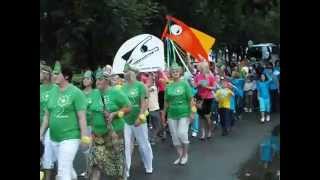 preview picture of video 'Parades gajiens Balvu novada svetki'