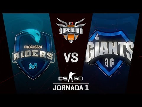 MOVISTAR RIDERS VS GIANTS GAMING - MAPA 1 - SUPERLIGA ORANGE - #SUPERLIGAORANGECSGO