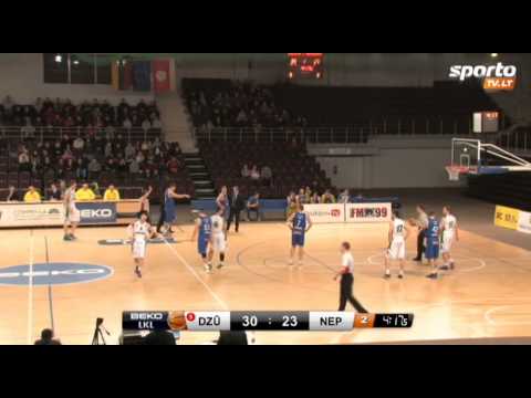 SportoTV.lt: LKL „Dzūkija" - „Neptūnas" 2014-02-28