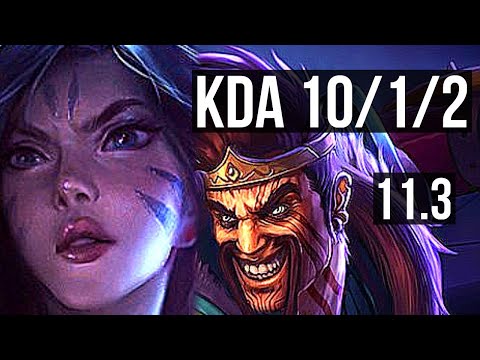 KAI'SA & Lulu vs DRAVEN & Thresh (ADC) | 70% winrate, 10/1/2, Legendary | NA Master | v11.3