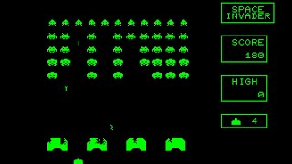 Sharp MZ-80B Game: Space Invaders (1981)
