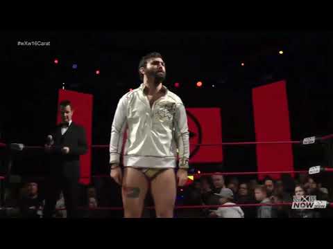 David Starr entrance using Joan Jett's "Do You Wanna Touch Me" at wXw 16 Carat Gold