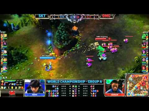 SKT vs OMG  World Championships 2013