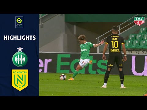 AS SAINT-ÉTIENNE - FC NANTES (1 - 1) - Highlights - (ASSE - FCN) / 2020-2021