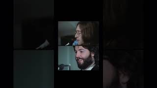 John Lennon and Paul McCartney saying good night to each other #thebeatles #beatles #johnlennon