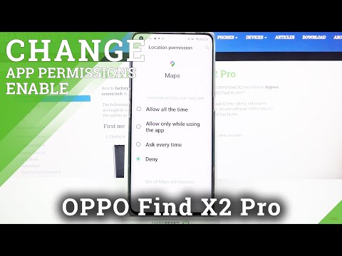 How to Check App Permissions in OPPO Find X2 Pro – Control Apps Permissions