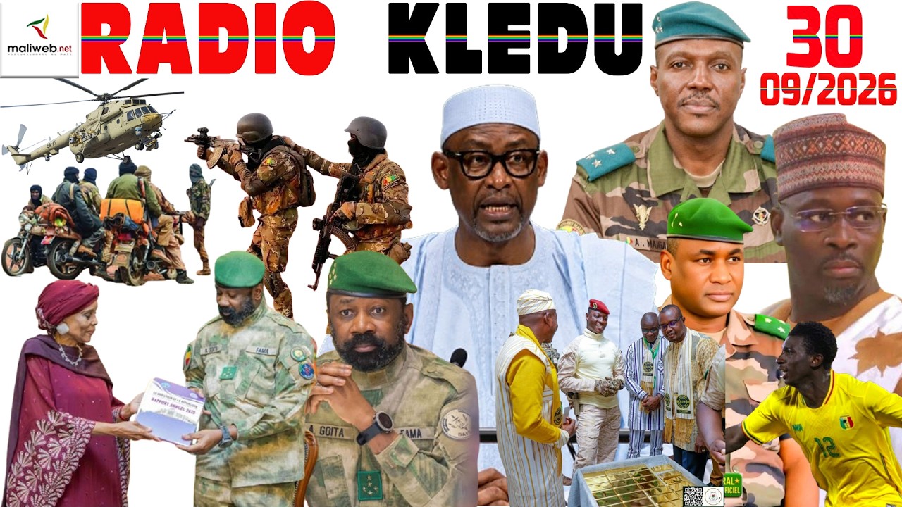 La Revue de Presse de la RADIO KLEDU du 30 Septembre 2026