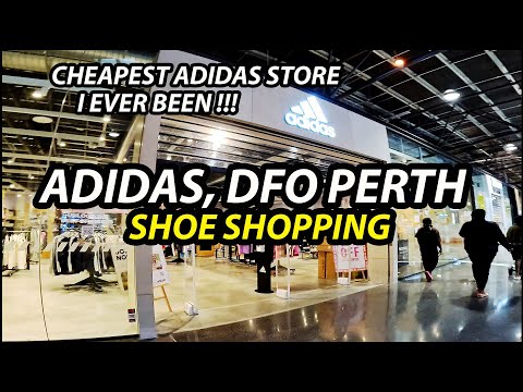 Tour pela loja: Loja ADIDAS em DFO Perth, Austrália Ocidental