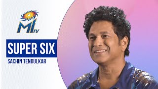 Sachin Tendulkar plays Super Six | सचिन तेंदुलकर से सवाल जवाब | Mumbai Indians