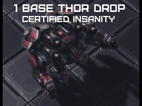 Terran Build Order: 1 Base Thor Drop (StarCraft 2)