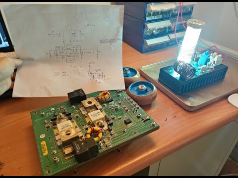Inductively coupled plasma RF generator board