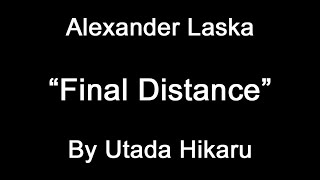 Utada Hikaru - &quot;Final Distance&quot; Piano Instrumental