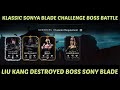 KLASSIC SONYA BLADE CHALLENGE BOSS BATTLE FUSION ZERO LIU KANG DESTROYED BOSS SONYA