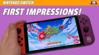 Jitsu Squad on the Nintendo Switch  - Gameplay & Unboxing