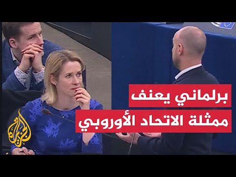 برلماني ينتقد ممثلة السياسة الخارجية للاتحاد الأوروبي بسبب دعم إسرائيل