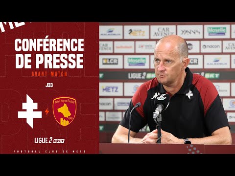 J33 : Metz - Rodez, la conférence d'avant-match