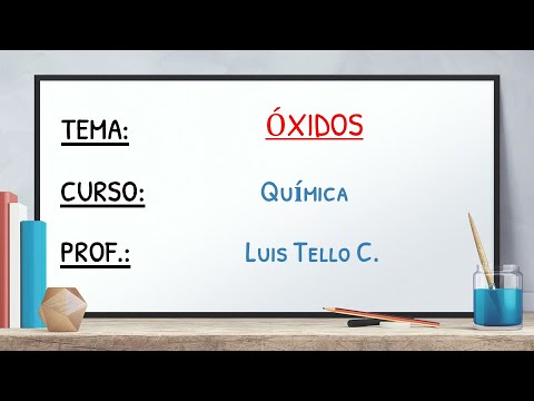 QUÍMICA - Óxidos I - 2do. año