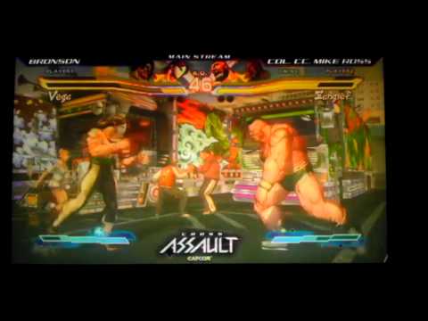 Cross Assault: Col.CC Mike Ross ( Zangief | Marduk ) vs Bronson ( Hugo | Claw )