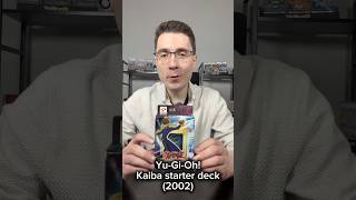 Opening a Yu-Gi-Oh! Kaiba starter deck from 2002 #yugioh #yugiohcards