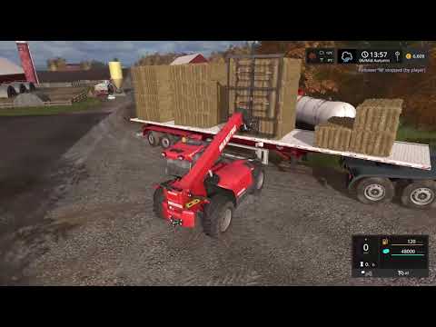 Farming Simulator 17 Timelapse #6 | Lone Oak with seasons.