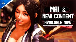Street Fighter 6 - Mai Update Launch | PS5 & PS4 Games Trailer
