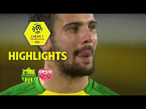 FC Nantes - Dijon FCO ( 1-1 ) - Highlights - (FCN - DFCO) / 2017-18