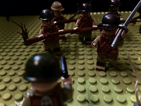 The story of Narciso Ortilano, the one man one army of Bataan Lego stopmotion
