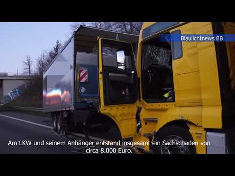LKW Auffahrunfall auf der A8 bei Leonberg