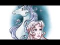 The Last Unicorn Ipad Pro Procreate Sketching