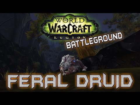 WoW Legion Feral Bg AWESOME BLEEDS