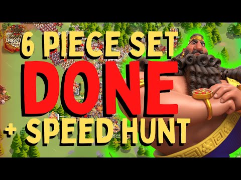 6 Piece Legendary Set DONE! Speedy Hunt for History