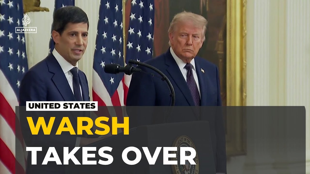 Kevin Warsh sworn in as new federal reserve chair amid political pressure