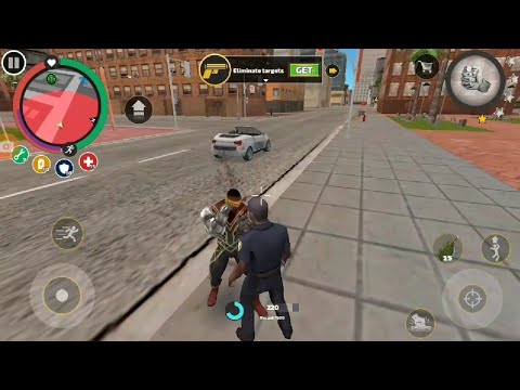 Rope hero:)The arms of hercules test on the police.  #ropehero game