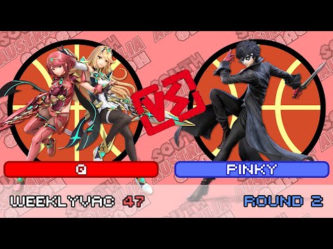 WeeklyVac 47 - SSBU - Q (Pyra/Mythra) vs Pinky (Joker)