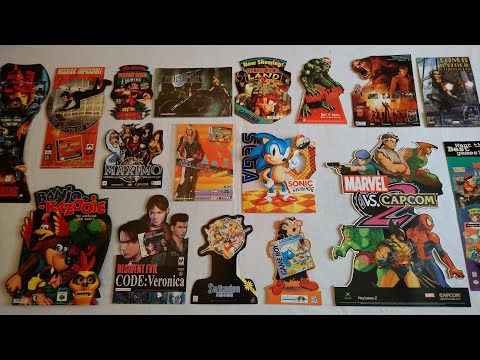 Retro Video Game Promo Collection (PART 200) - STORE DISPLAY HEAVEN (Nintendo, Sega, Sony)