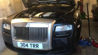 ROLLS-ROYCE GHOST AIR SPRING DAMPER REPLACEMENT