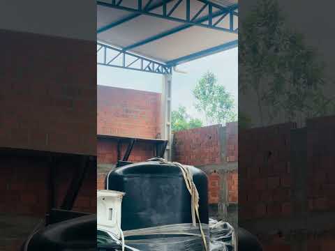 Estrutura metálica da Ivan guincho em presidente Médici Ro