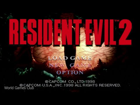 Resident Evil 2 (ps1) Full Game walkthrough Leon A