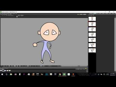 OpenToonz Tutorial: Vectors & Auto-Inbetweens, PART 3:  Clean-up