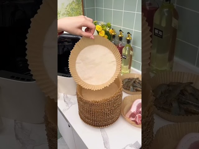 ورق القلاية الهوائية دائري 30حبة كبير عملي للحفاظ...