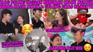 Download lagu VLOG PERTAMA KALI ANDRA DATENG KE RUMAH NAYYA! LANGSUNG PAMIT MAMANYA DAN KASIH CINCIN EMAS🤍 mp3