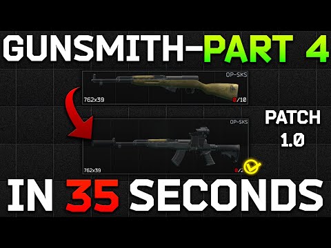 [1.0] Gunsmith - Part 4 Task Guide | Escape from Tarkov