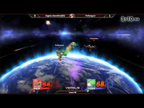 VS Paragon LA Smash 4 Sponsorship - Losers R8 - Poltergust (Yoshi) vs Ed (Sheik)