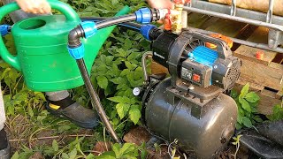 Install Gardena 3600/4 water pump after winter