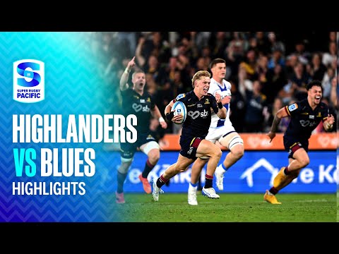 HIGHLIGHTS | Highlanders v Blues | Round 2, 2025