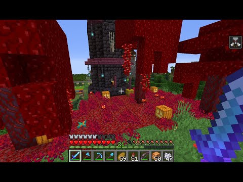 Witch Tower for Halloween - Minecraft Episode 12