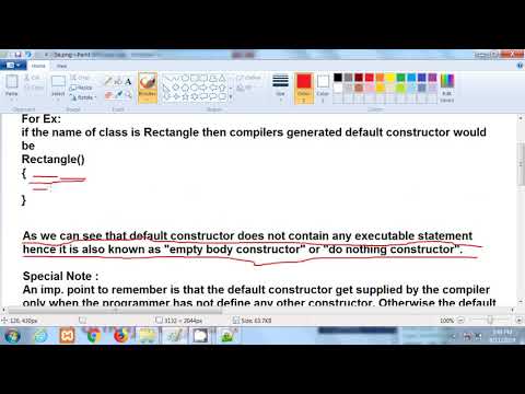 11 C OOPs in Hindi | Default Constructor By Pankaj Panjwani
