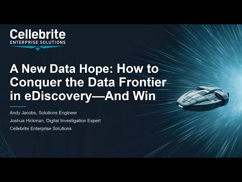 A New Data Hope: How To Conquer The Data Frontier In eDiscovery - And Win