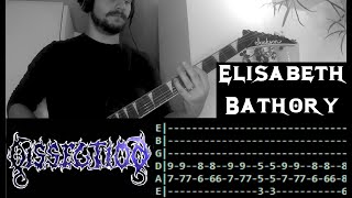 Dissection - Elisabeth Bathory |Guitar cover| |Screen Tabs| |Lesson| |Standard tuning|