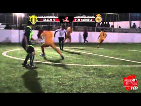 REAL MADRID TJ VS ZONA XXX FC - AMISTOSOS PREVIO COPA TOROS MEXICO 2014